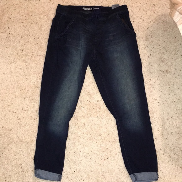 Signature by Levi Strauss | Pants & Jumpsuits | Walmart Levi Strauss Dark  Wash Joggers | Poshmark